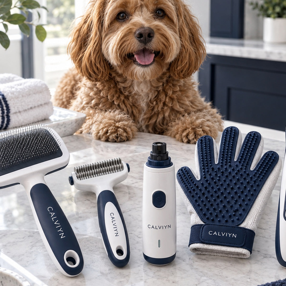 Five-in-One Home Grooming Set by CALVIYN