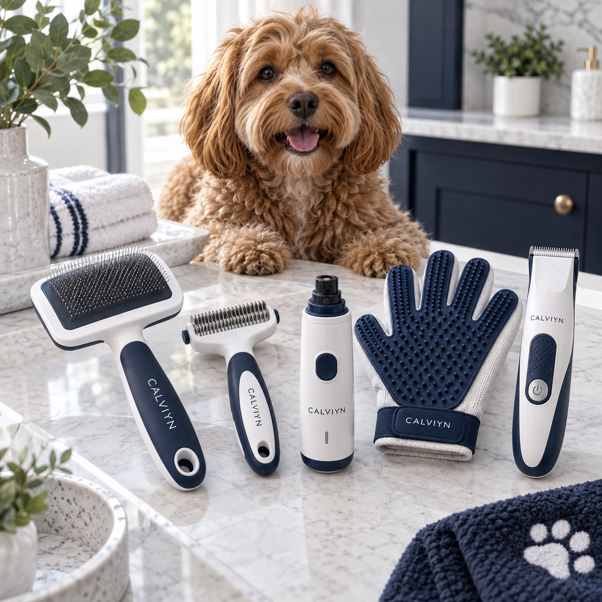 Five-in-One Home Grooming Set by CALVIYN