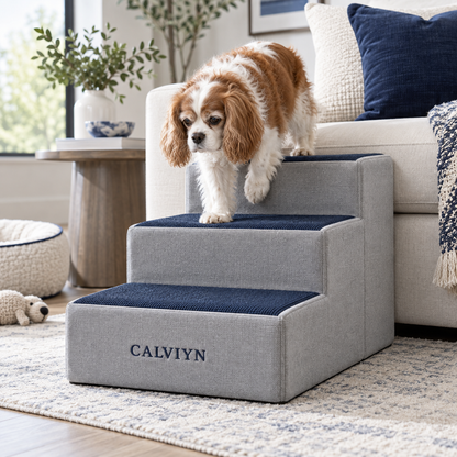 Low-Step Pet Access Stairs by CALVIYN