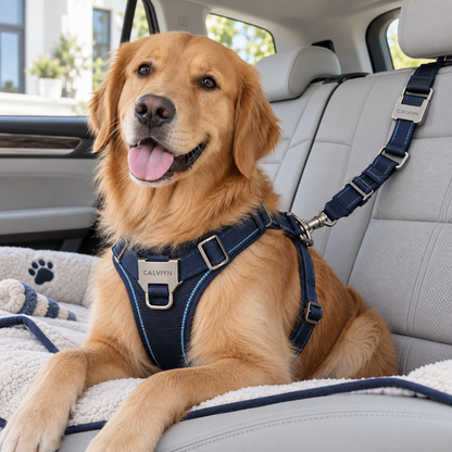 Adjustable Car Safety Tether by CALVIYN